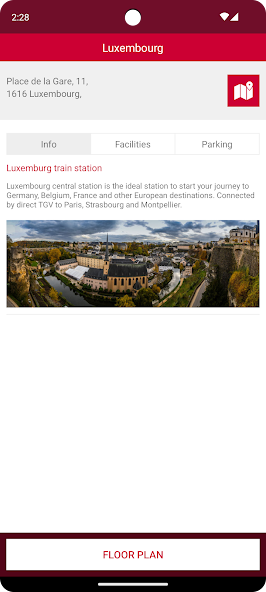 SNCB App Interface 3